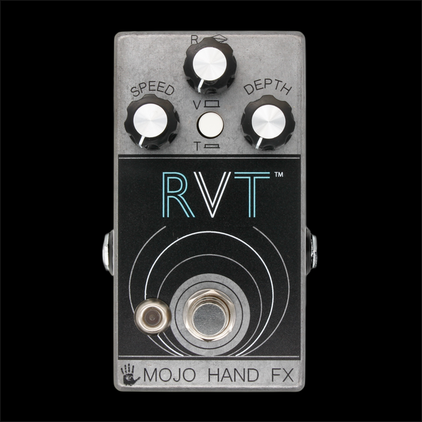 RVT - Mojo Hand FX - Reverb Vibrato Tremolo Guitar Pedal - Vintage Amp Style Spring Reverb