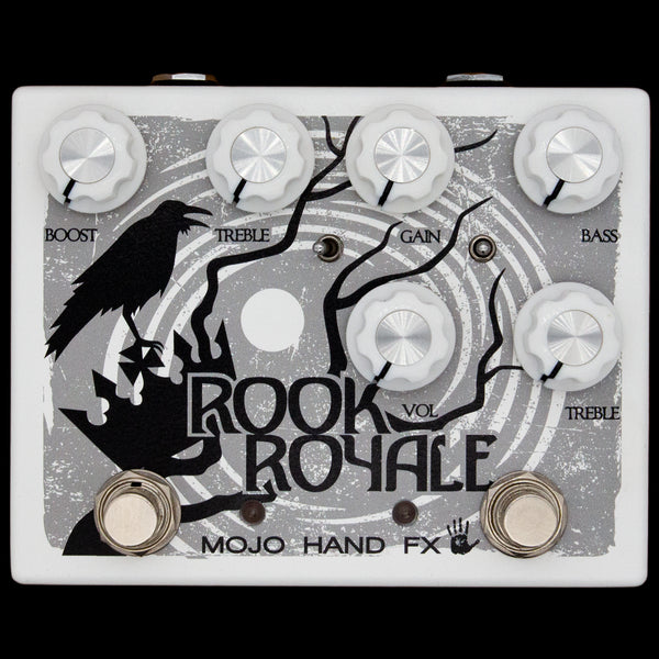 Rook Royale - Mojo Hand FX Overdrive and Boost Dual Guitar Pedal - Speakeasy Rook - Baxandall - EP3 Tube Screamer
